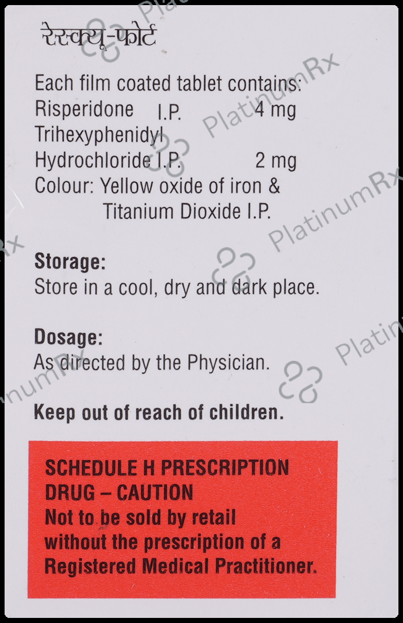 Resque Forte 4mg/2mg Tablet