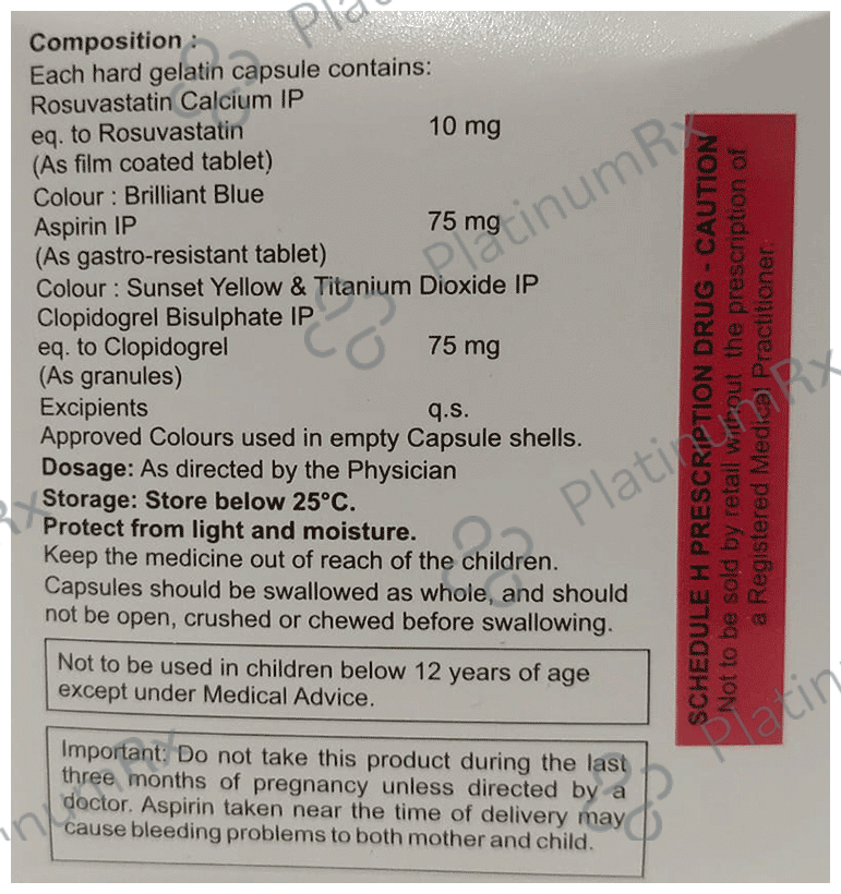 RO ON Gold 75mg/10mg/75mg Tablet