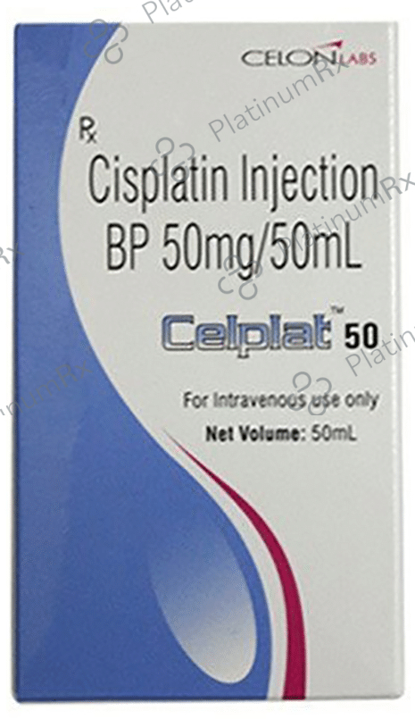 Celplat 50mg Injection