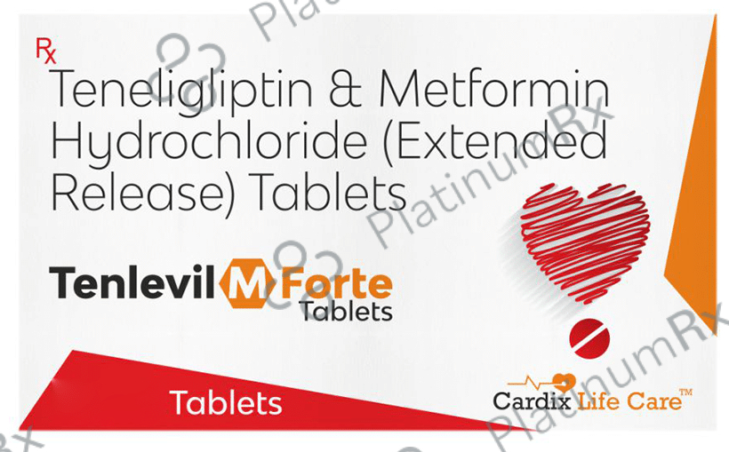 Tenlevil M Forte 1000mg/20mg Tablet