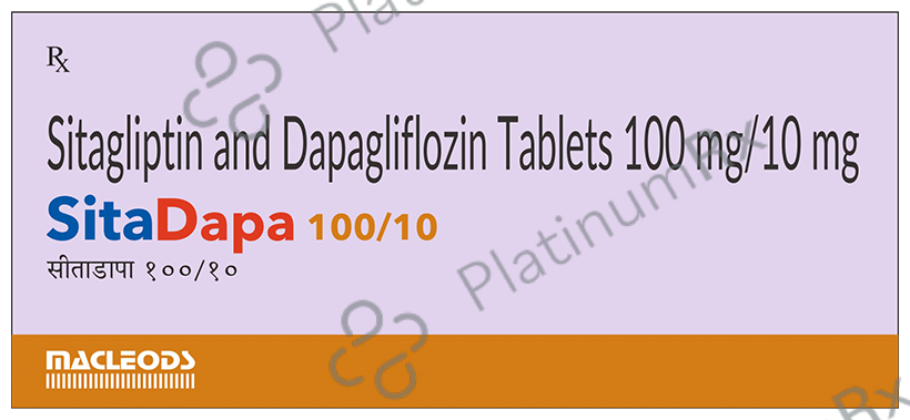 Sitadapa 100/10mg Tablet 10s