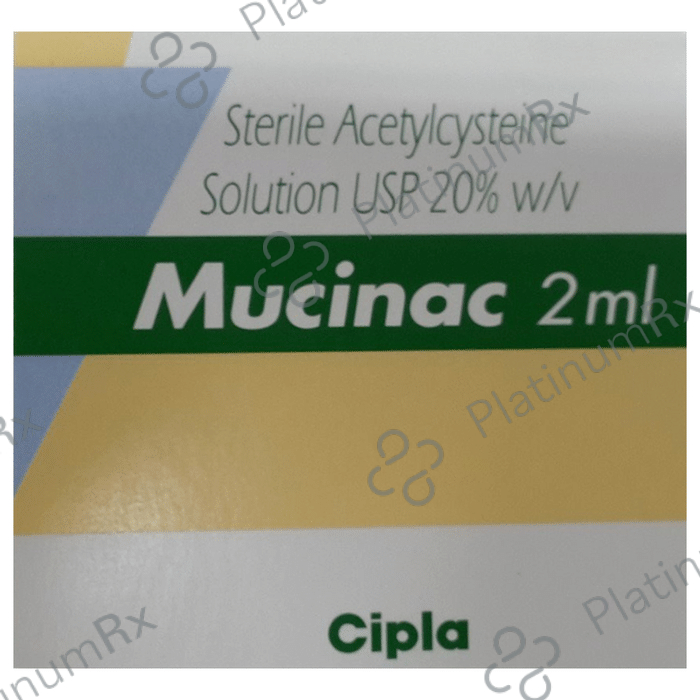 Mucinac 20% Injection 2ml