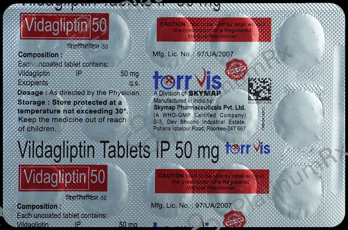 Vidagliptin 50mg Tablet