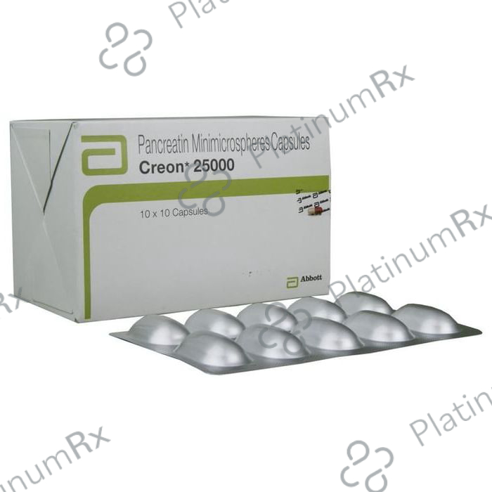 Creon 25000/300mg Capsule 10s