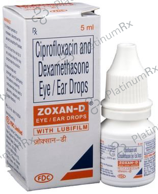 Zoxan-D Eye/Ear Drops 5 Eye/Ear Drops