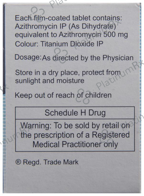Azibact 500mg Tablet 5s