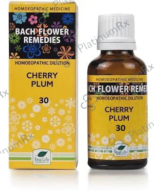 New Life Bach Flower Cherry Plum 30 30 ml