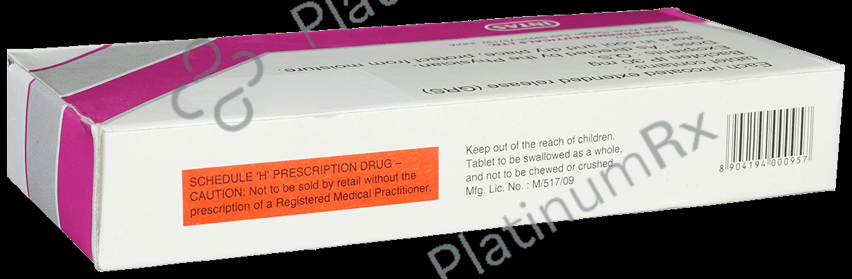 Baclof OD ER 30mg Tablet 10s