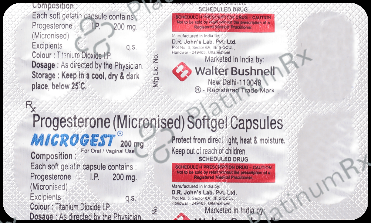 Microgest 200mg Softgel Capsule