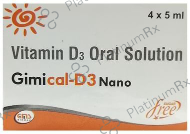 Gimical-D3 Nano Oral Solution Sugar Free