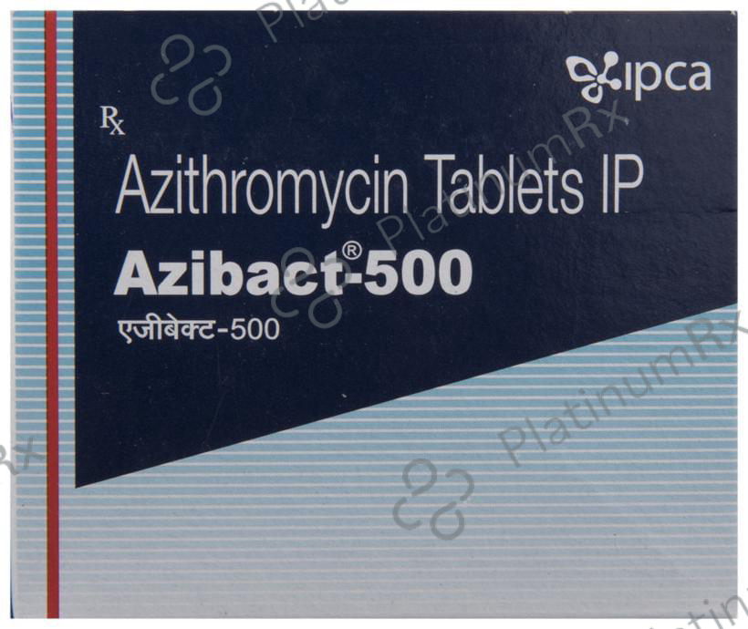 Azibact 500mg Tablet 5s