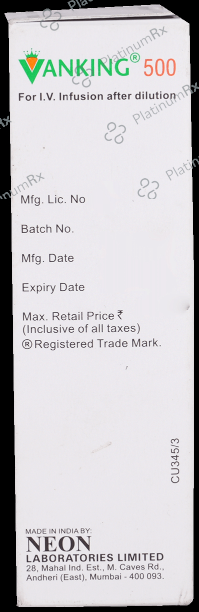 Vanking 500mg Injection 10ml