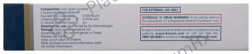 Calpsor C Ointment 15 Ointment