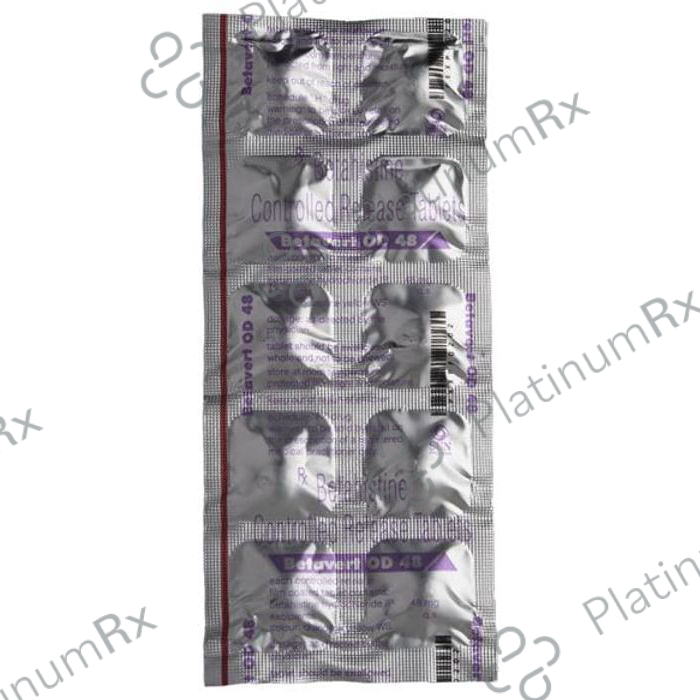 Betavert OD 48mg Tablet CR 10s