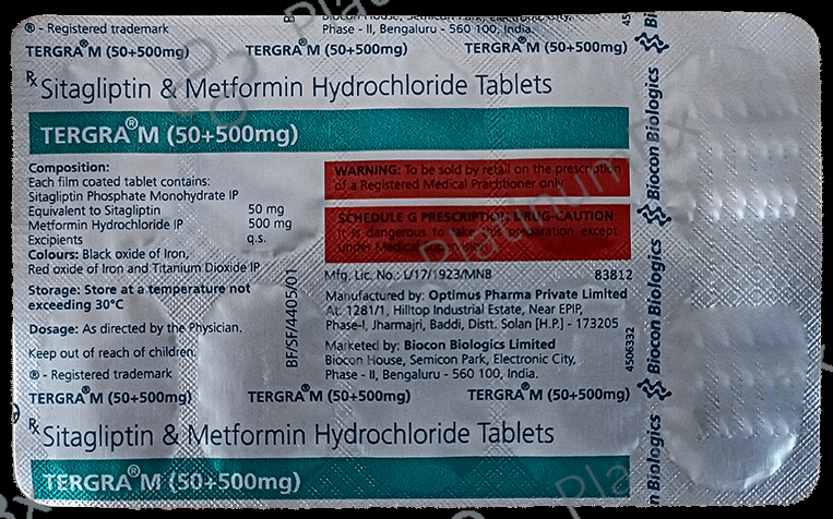 Tergra M 50/500mg Tablet 10s
