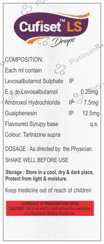 Cufiset LS Oral Drops