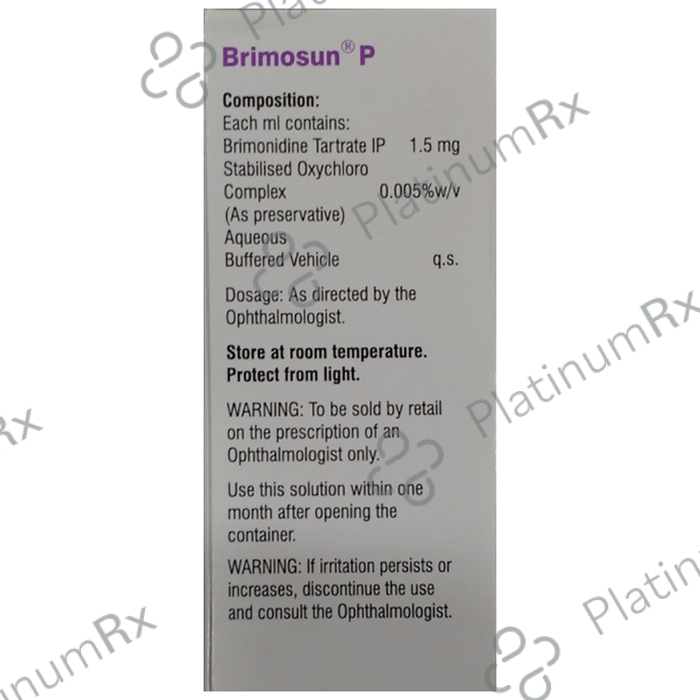 Brimosun P Eye Drop