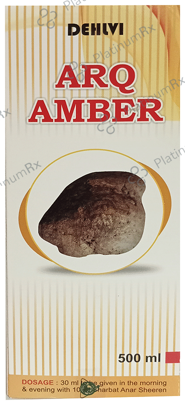Dehlvi Arq Amber