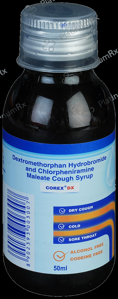 Corex DX 4/10mg Syrup 50ml