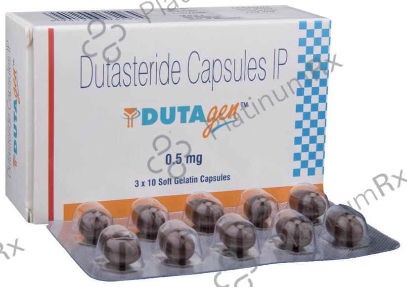 Dutagen 0.5mg Capsule 10s