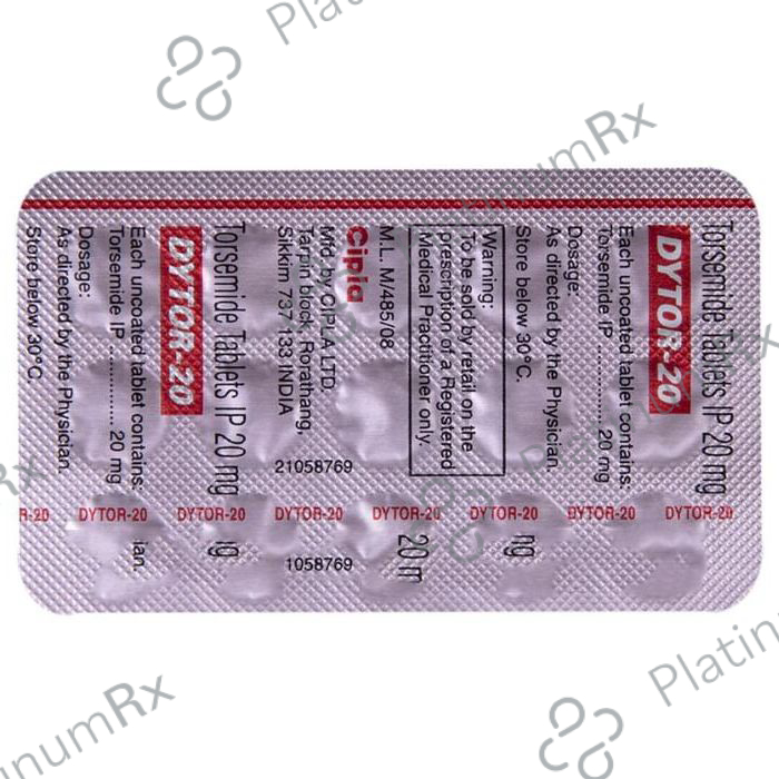 Dytor 20mg Tablet 15s