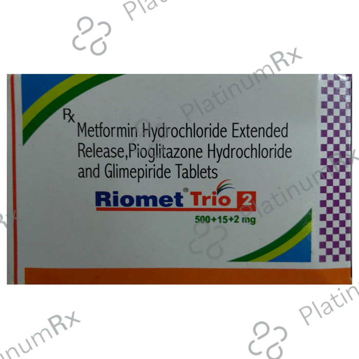 Riomet Trio 2 Tablet ER