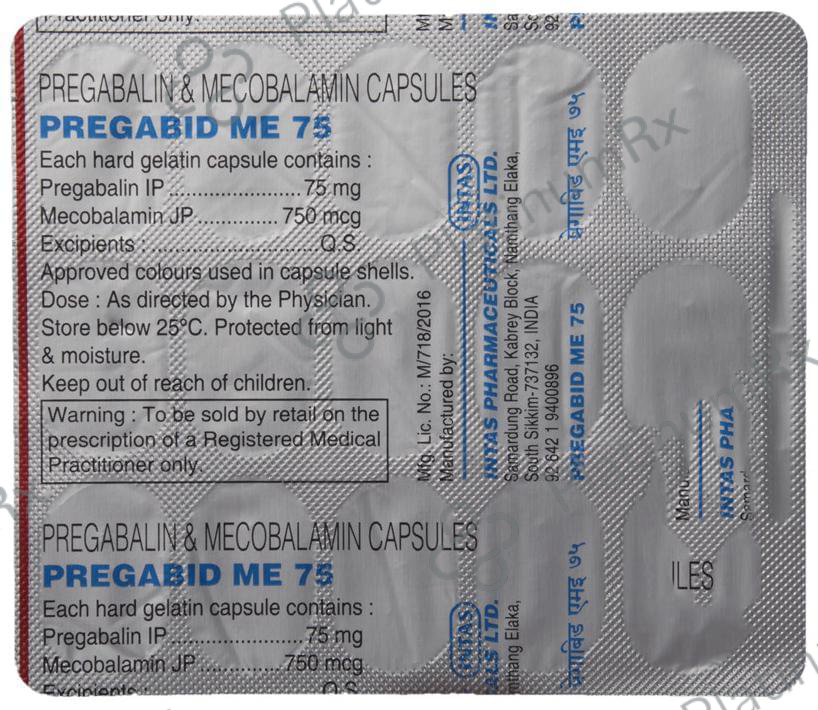 Pregabid ME 75 Capsule