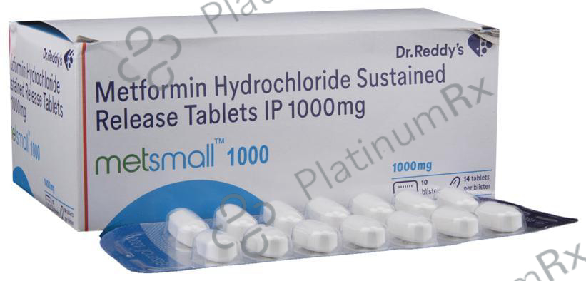 Metsmall 1000 Tablet SR 14 tablets