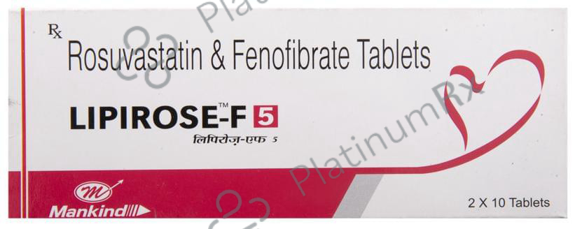 Lipirose F 145/5mg Tablet 10s