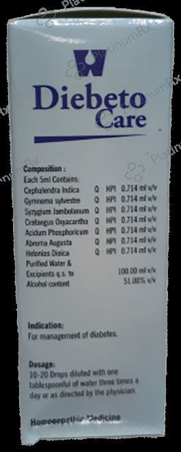 Dr. Wellmans WHL Diebeto Care Drop