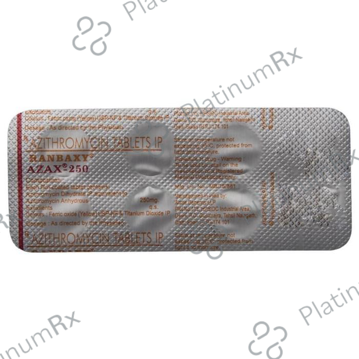Azax 250mg Tablet 6s