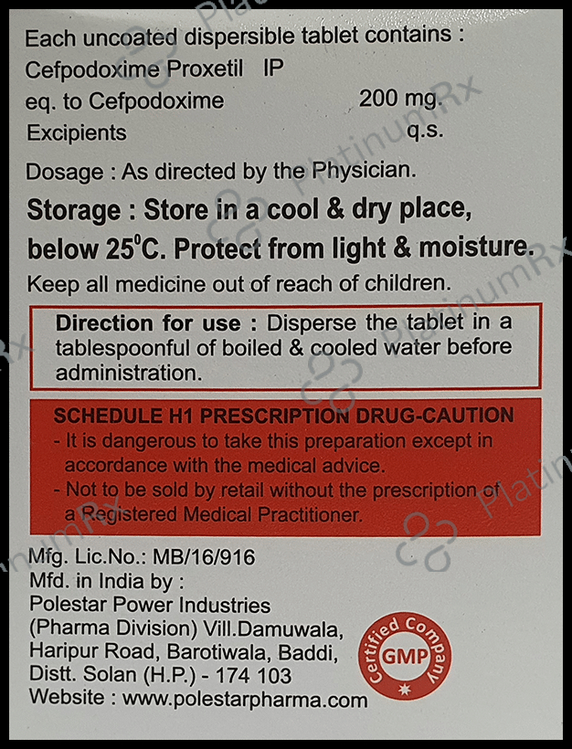 Kelycef 200 Tablet DT