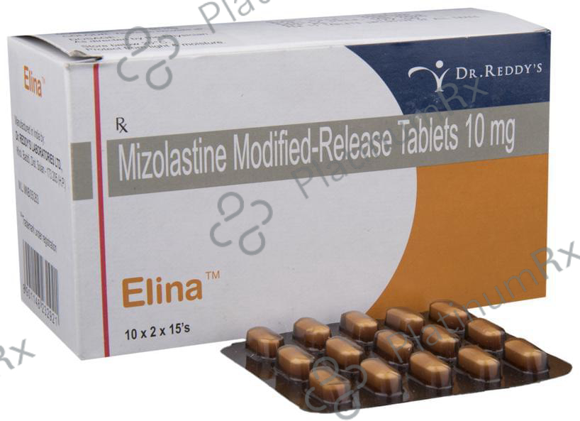 Elina 10mg Tablet MR 15s