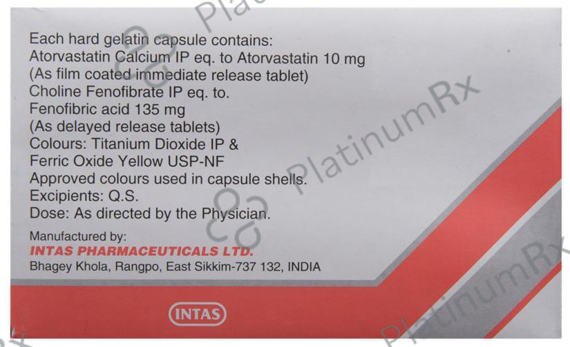 Lipicure CF 10 Capsule IR