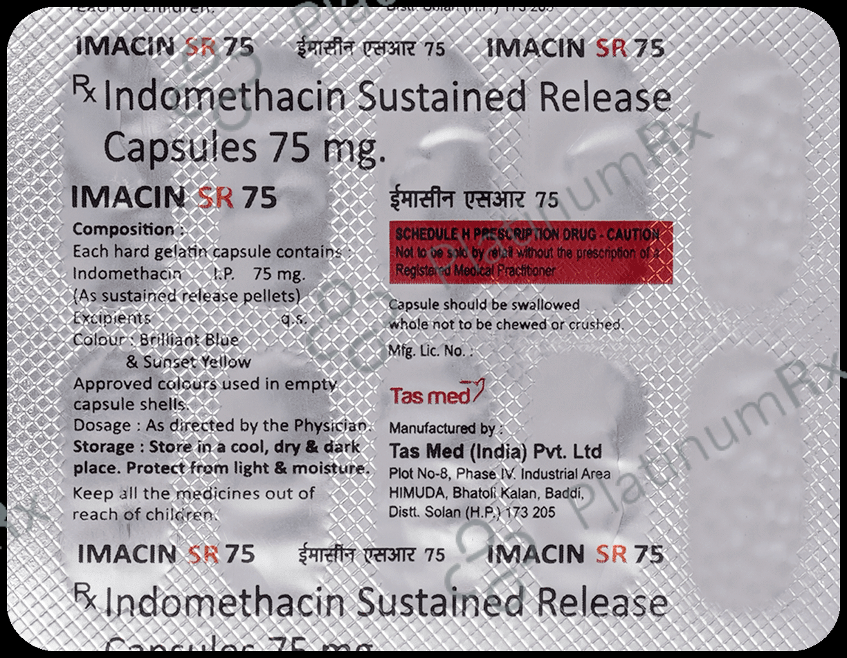 Imacin-SR 75 Capsule