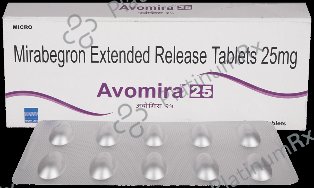 Avomira ER 25mg Tablet 10s