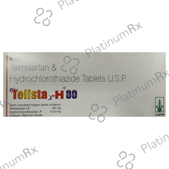 Telista H 80 12.5/80mg Tablet 15s