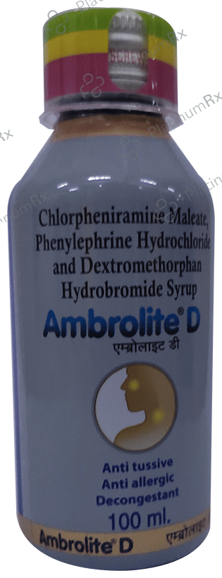 Ambrolite D Syrup 100ml