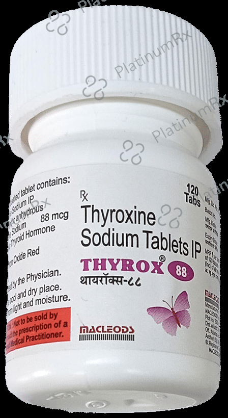 Thyroxine 88mcg Tablet 120s