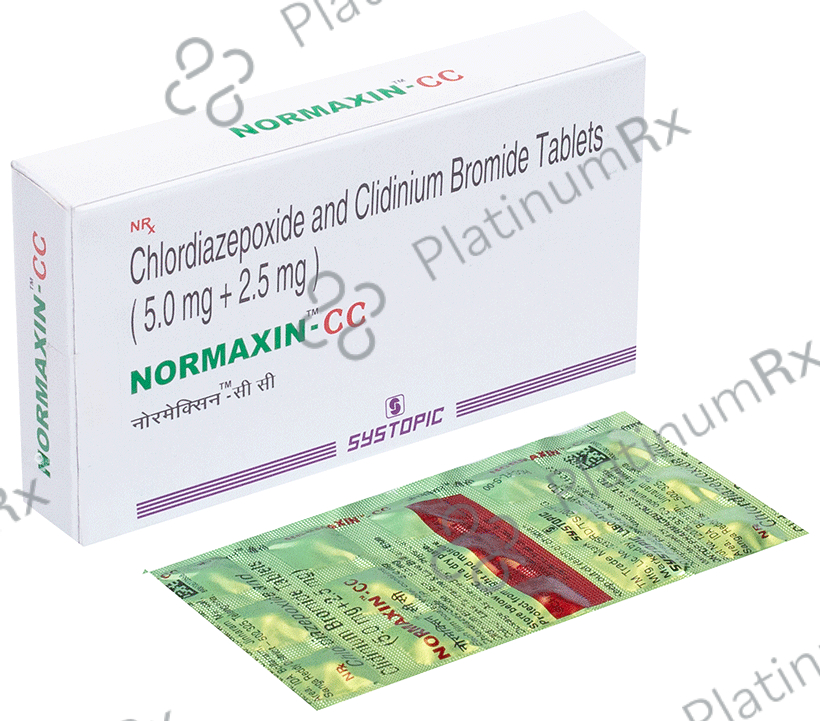 Normaxin CC 5mg/2.5mg Tablet
