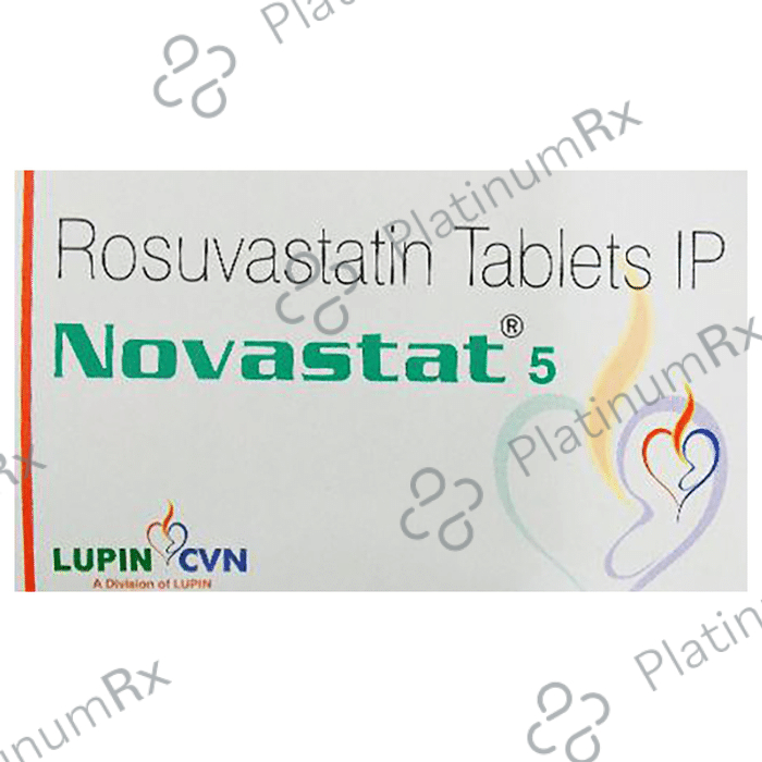Novastat 5mg Tablet 15s