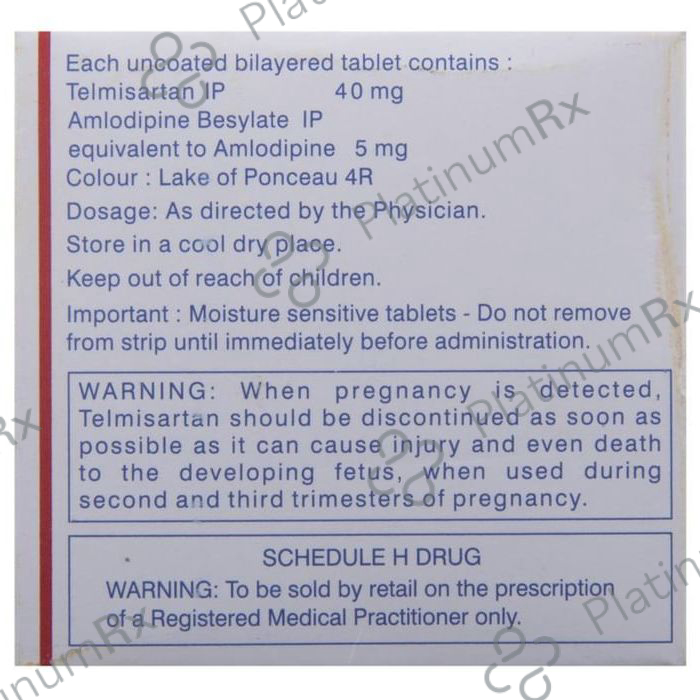 Telmed AM 5/40mg Tablet 10s