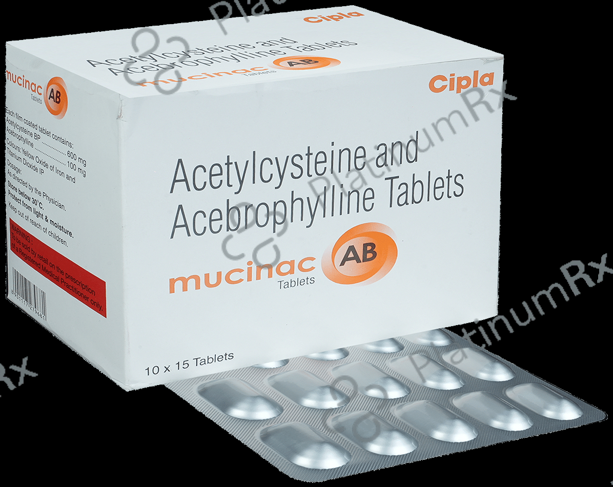 Mucinac AB 100/600mg Tablet 15s