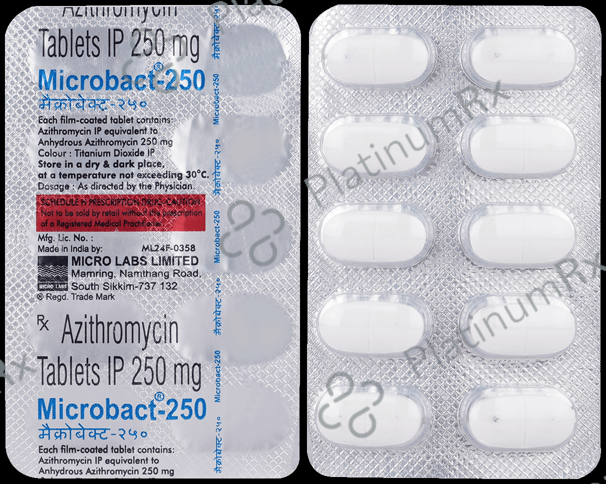 Microbact 250mg Tablet 10s