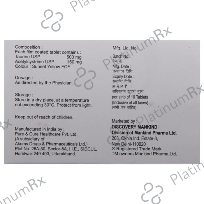 Nefrozon 150/500mg Tablet 10s