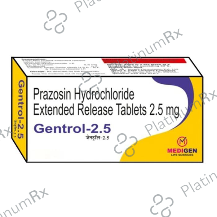 Gentrol 2.5 Tablet ER