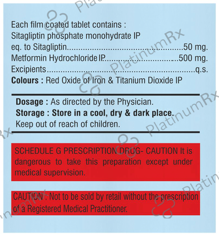Istacare 50/500 Tablet