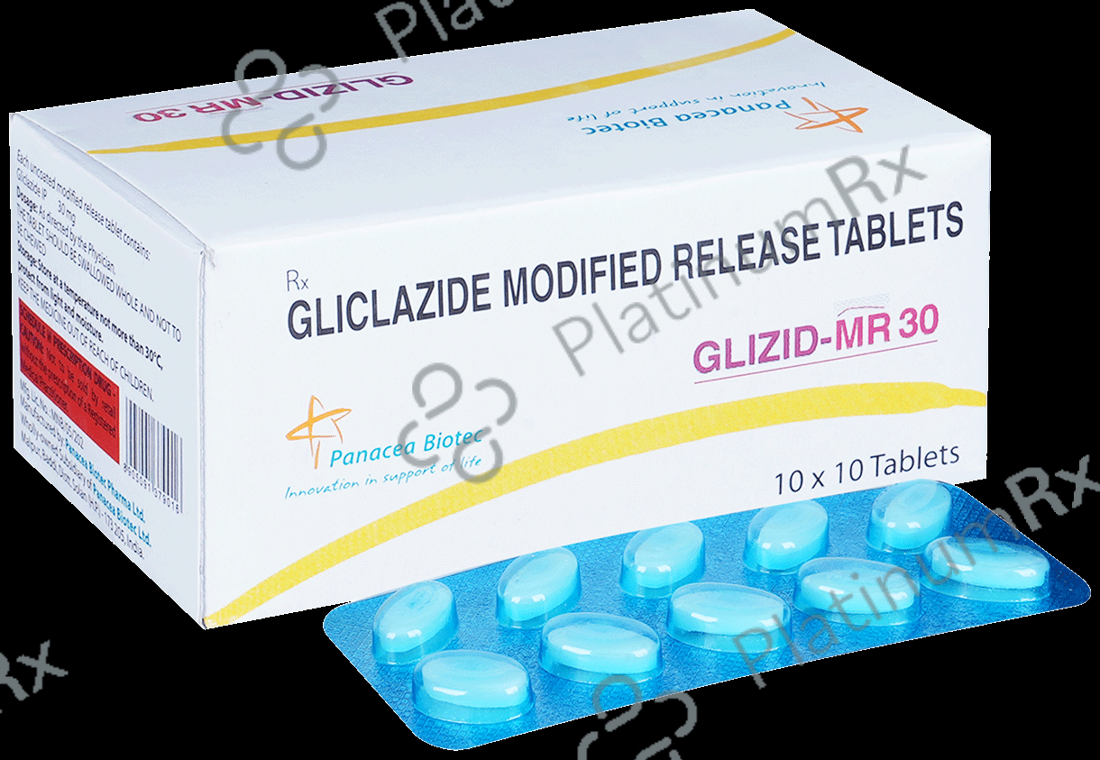 Glizid MR 30mg Tablet 10s