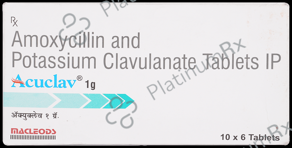 Acuclav 1000mg Tablet