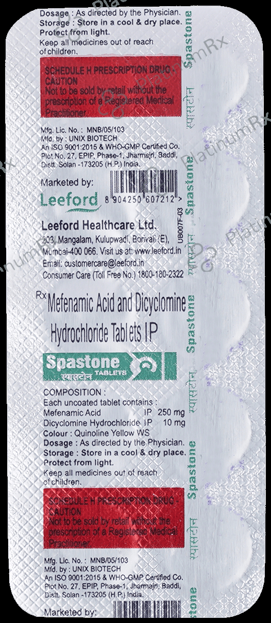 Spastone Tablet
